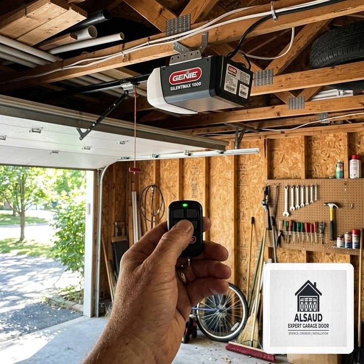 AlSaud Expert Garage Door in Andover, MA: Heavy-Duty Steel Section Strut & 11-Gauge Hinge Reinforcement - Andover, MA